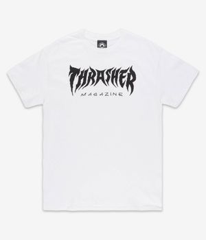 Thrasher Metal T-Shirt (white)