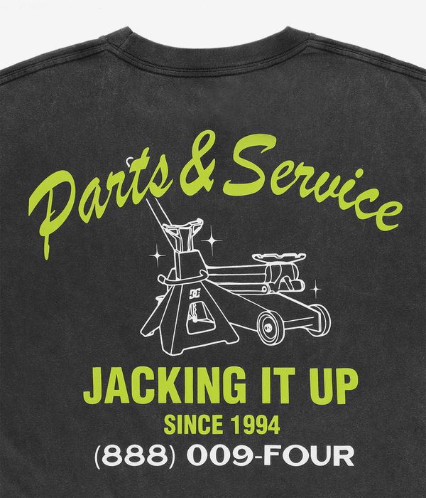 DC Parts And Service T-Shirty (black acid)