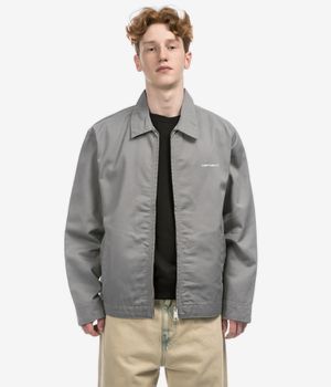 Carhartt WIP Module Script Denison Veste (yosemite white rinsed)