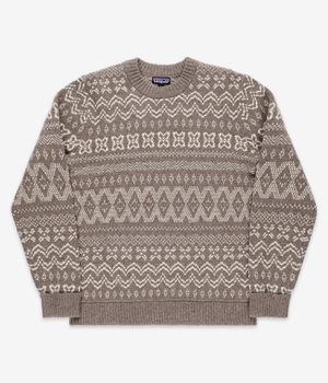 Patagonia Recycled Wool Felpa (helmsman seabird grey)