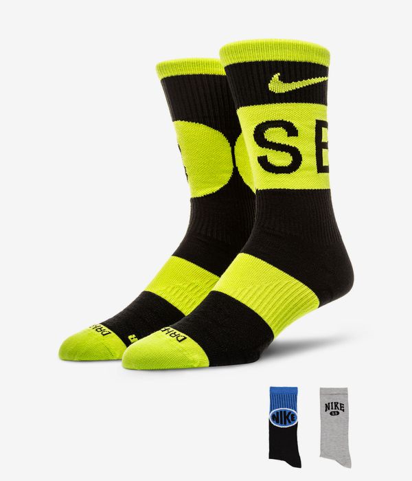 Nombrar Chirrido vestirse Compra online Nike SB Everyday Max Lightweight Calcetines US 3-12 (multi  color) Pack de 3 | skatedeluxe