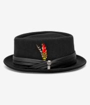 Brixton Stout Pork Pie Hat (black black)