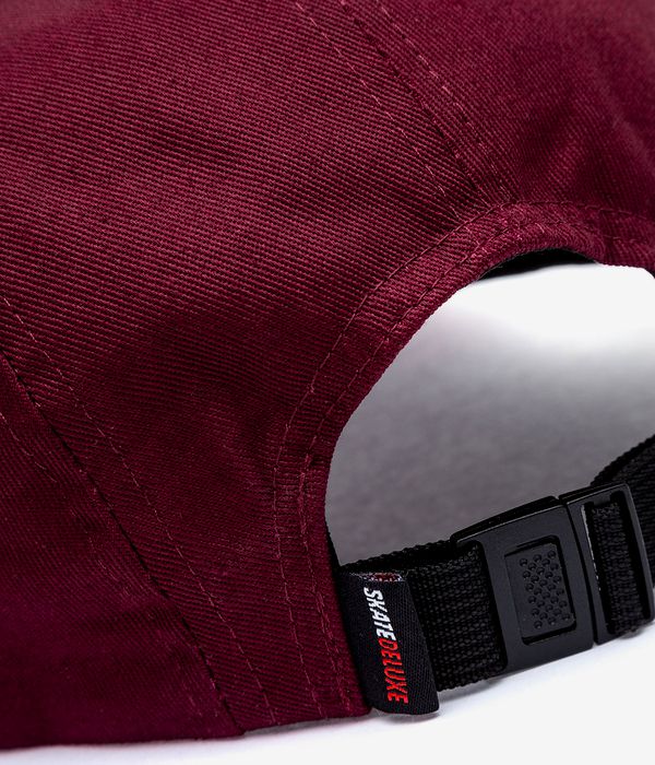 skatedeluxe Global 5 Panel Cappellino (bordeaux)