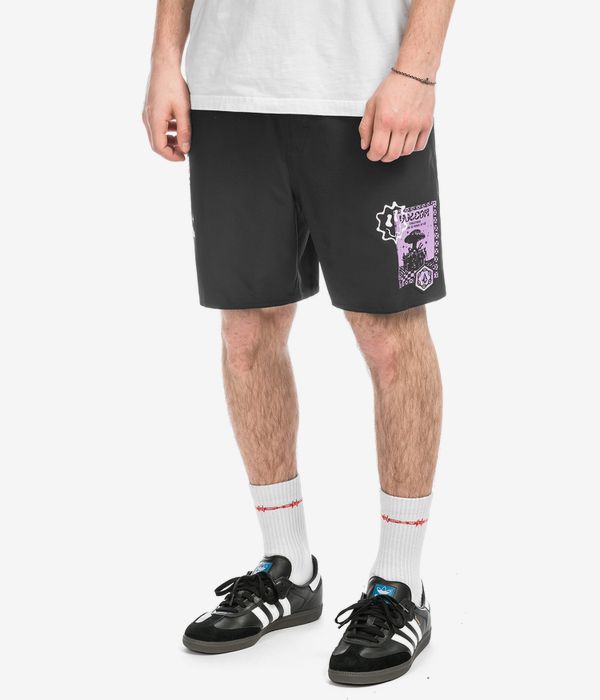 Volcom Featured Artist Rygalski 17 Boardshorts (black)
