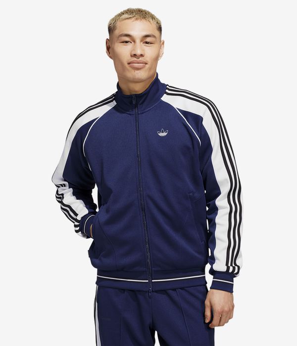 adidas Tyshawn Track Jas (dark blue white black)