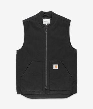 Carhartt WIP Vest Dearborn Weste (black heavy stone wash)