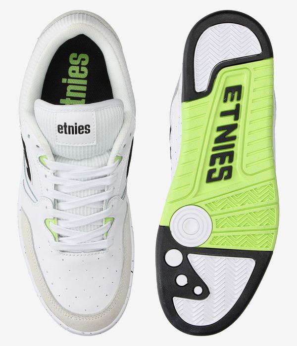 Etnies Loot Shoes (white black green)