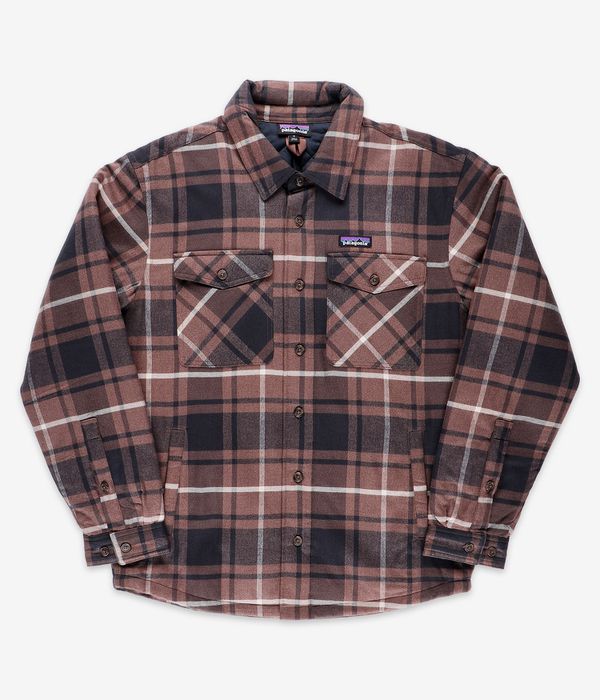 Patagonia LW Insulated Fjord Flannel Jacket (outdoor molasses brown)