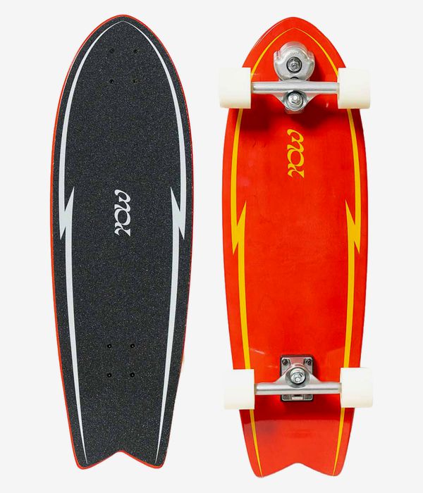 YOW Pipe 32" (81,3cm) Surfskate Cruiser (red)
