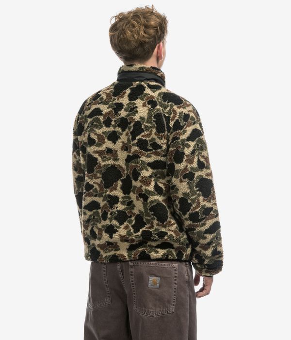 Carhartt WIP Prentis Liner Giacca (camo duck jacquard green black)