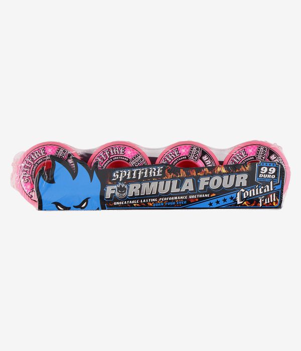 Spitfire Formula Four Conical Full Wheels (pink) 53 mm 99A 4 Pack