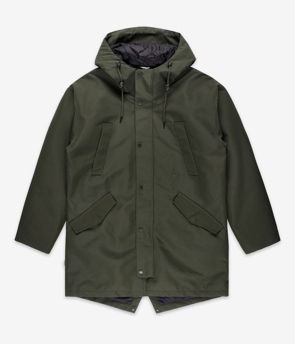 Element Fishtail Parka Giacca (forest night)