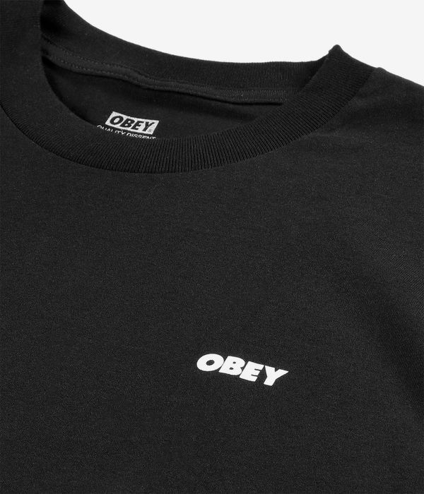 Obey Quarter Icon T-Shirt (black)