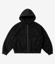 Dime Hooded Denim Jacket (black)