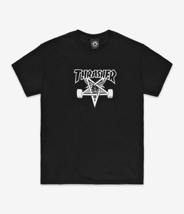 Thrasher Skate-Goat Camiseta (black)