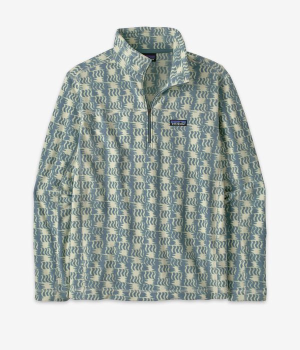 Patagonia Micro D Sweatshirt (sun quilt blue sage)