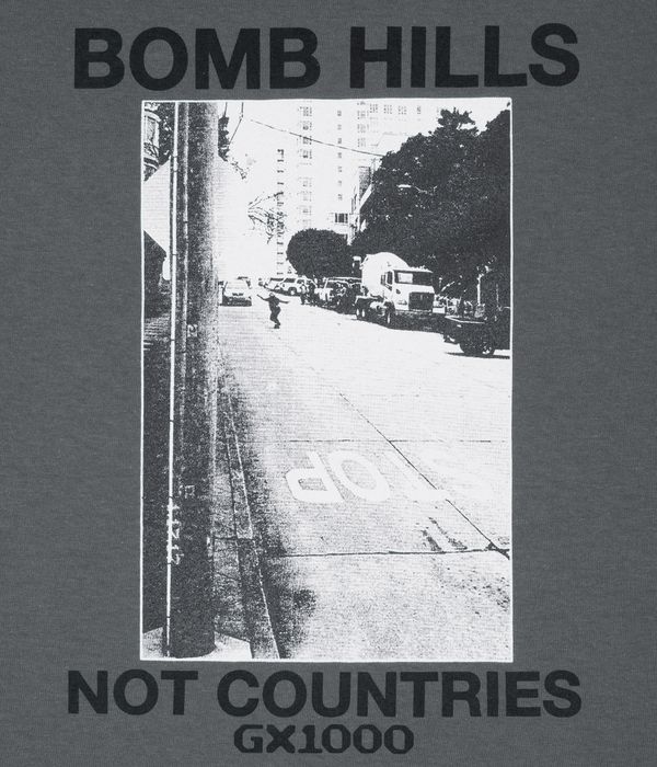 GX1000 Bomb Hills T-Shirt (charcoal)