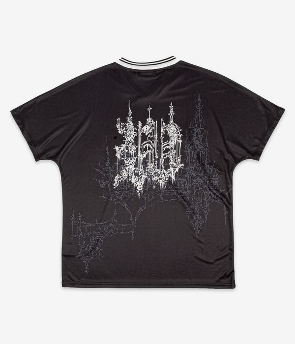 Wasted Paris Stronghold Football Jersey T-Shirt (black)