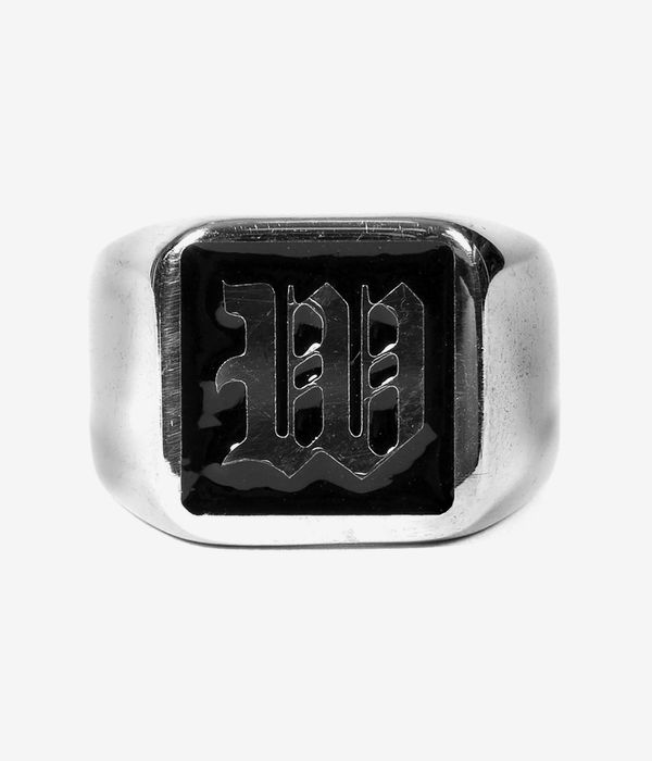 Wasted Paris Kingdom Signet Ring (silver black)