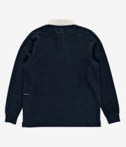 Pop Trading Company Terry Rugby Polo Sweater (navy)