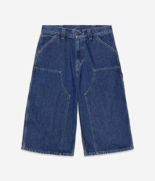 Carhartt WIP Double Knee Pant Shorts (blue stone washed)