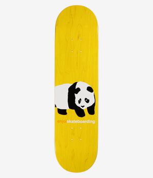 Enjoi Peekaboo Panda 8" Skateboard Deck (yellow)
