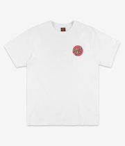 Santa Cruz Screaming Rose Flash T-Shirt (white)