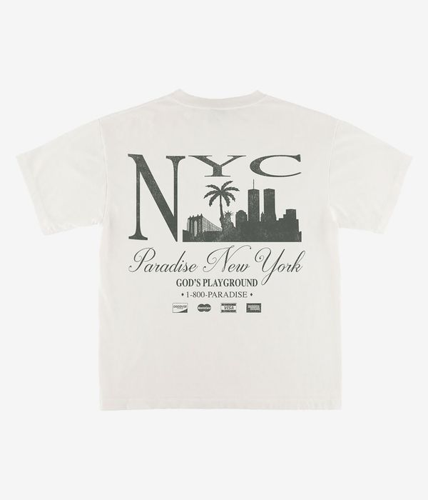 Paradise NYC God's Playground T-Shirt (off white)