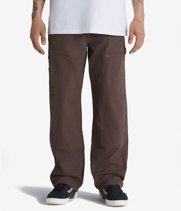 Vans Skate Drill Chore Ave Loose Carp Pants (chocolate brown)