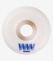 Wayward Rodrigo TX New Harder Funnel Wheels (white blue) 51mm 101A 4 Pack