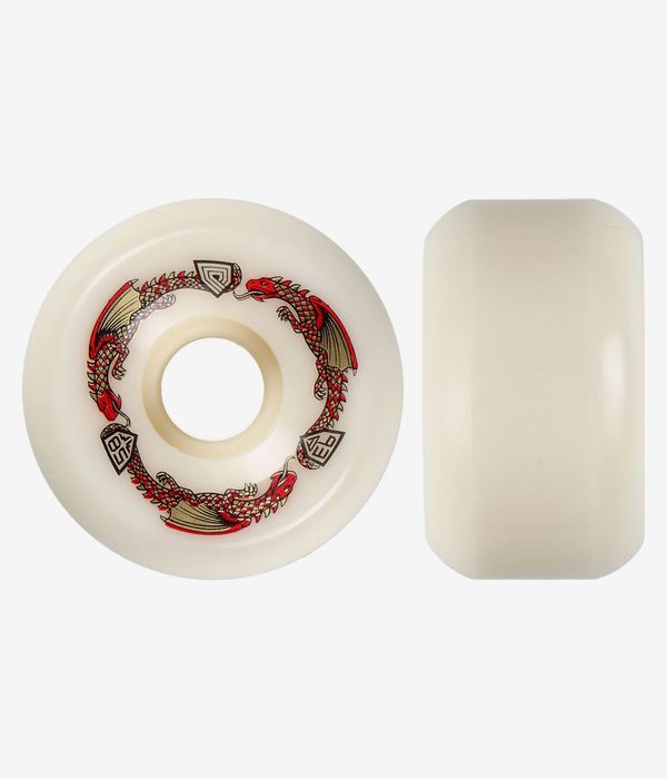 Powell-Peralta Dragons Ratbone II Symmetrical Narrow Ride Wheels (offwhite) 58 mm 93A 4 Pack