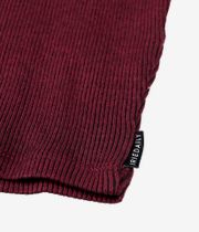 Iriedaily 2 Tone Rib T-Shirt women (black red)
