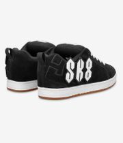 DC x skatedeluxe Court Graffik SE Shoes (black black white)