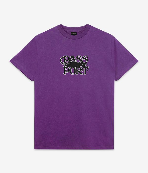 Passport Slinkin T-Shirt (eggplant)