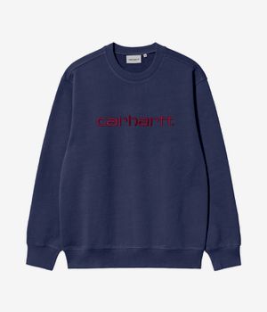 Carhartt WIP Basic Sweater (air force blue malbec)