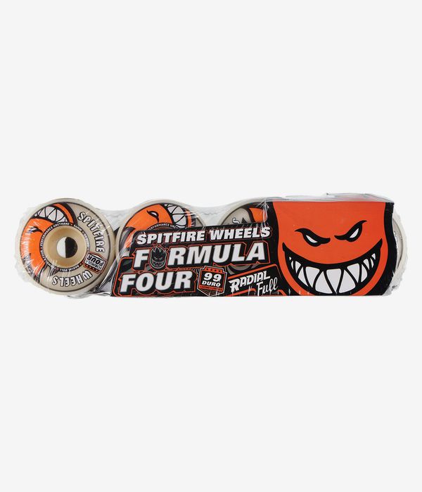 Spitfire Formula Four Radial Full Wheels (natural) 54 mm 99A 4 Pack