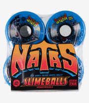 Santa Cruz Natas Reissue OG Slime Balls Ruedas (slime blue) 60 mm 78A Pack de 4