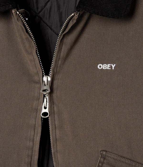 Obey Fade Wash Jacket (wren faded wash)