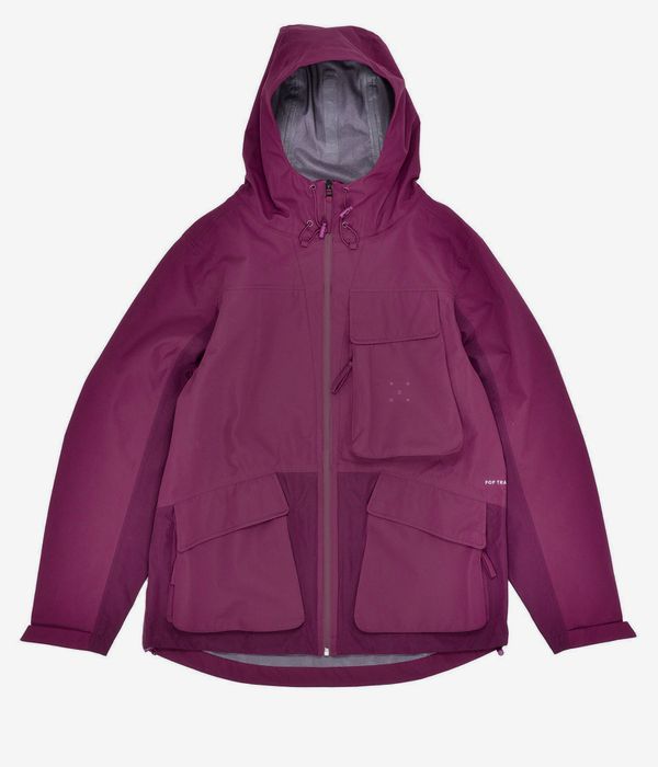 Shop Pop Trading Company Big Pocket Jacket (raspberry) online