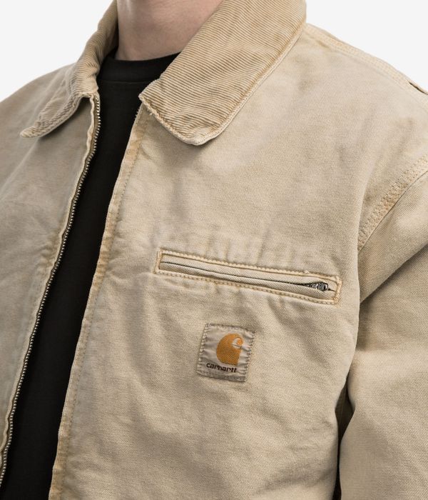 Carhartt WIP OG Detroit Organic Cotton Dearborn Jacket (dusty h brown chalk wash)