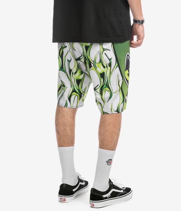 DC Sylem 21" Boardshorts (liquid fuego white)