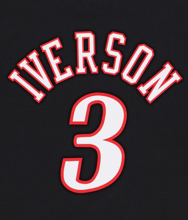 Mitchell & Ness Philadelphia 76er Allen Iverson T-Shirty (black)