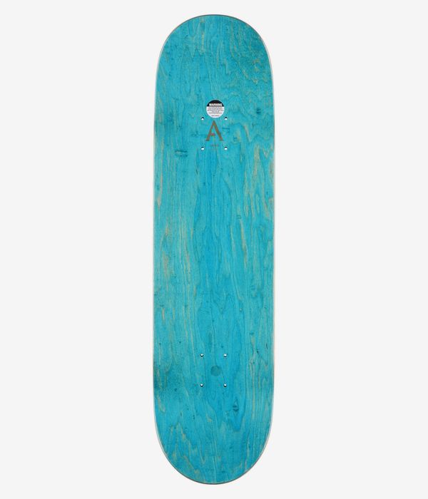 April Kessner Script Logo 8.5" Skateboard Deck (blue)