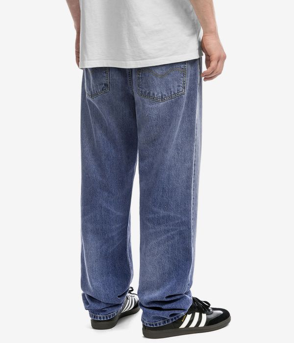 Carhartt WIP Marlow Pant Cotton Edgewood Jeans (blue worn bleached)