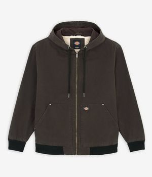 Dickies Hooded Duck Canvas Jacke (dark brown)