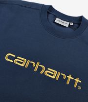 Carhartt WIP Basic Sweatshirt (ink air yellow)