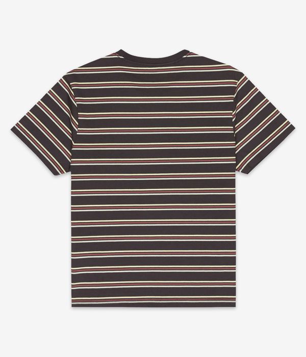 Element Icon Embroidery T-Shirt kids (washed stripes offblack)