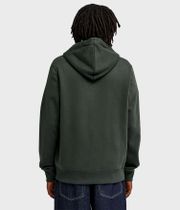 Element Icon Embroidery Zip-Hoodie (deep forest)