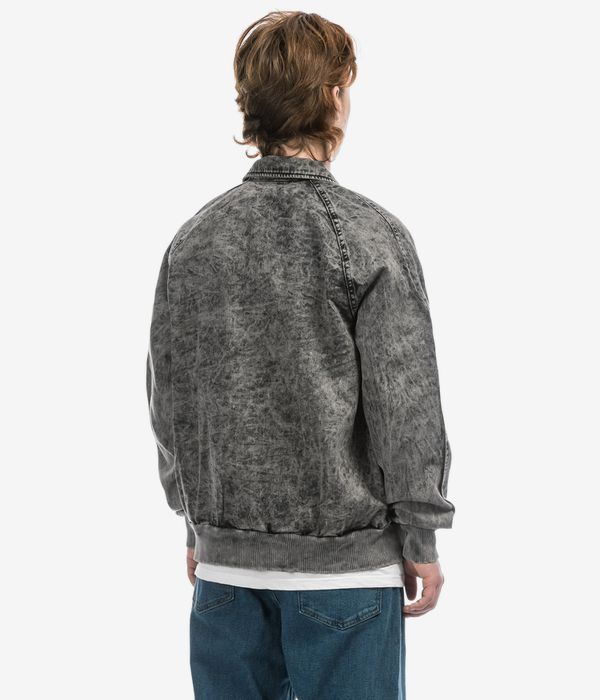 Blue Flowers Leary Acid Wash Jacket (acid wash)