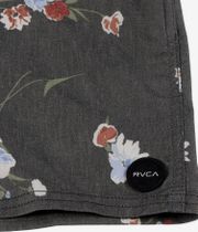 RVCA Barnes Elastic 17 Boardshorts (black floral print)